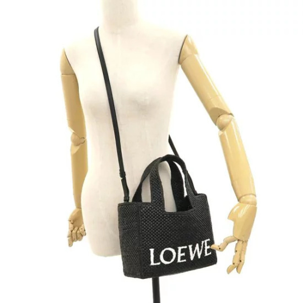 Loewe Font Tote Raffia - Picture 9 of 9